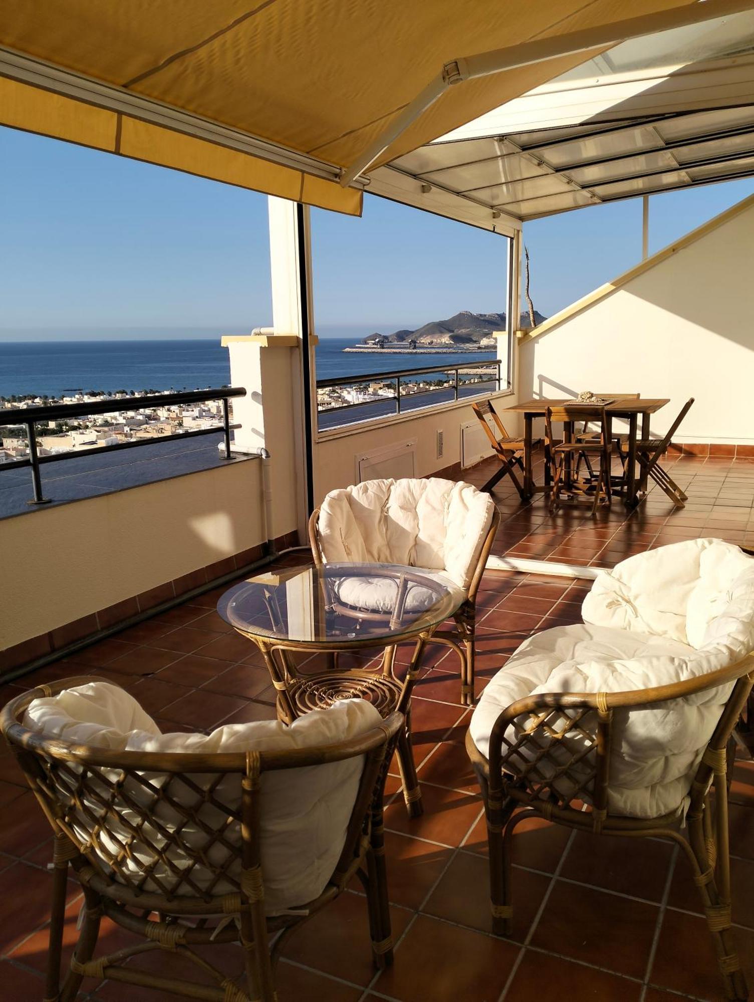 Fabuloso Atico Con Vistas Al Mar Carboneras Exterior photo