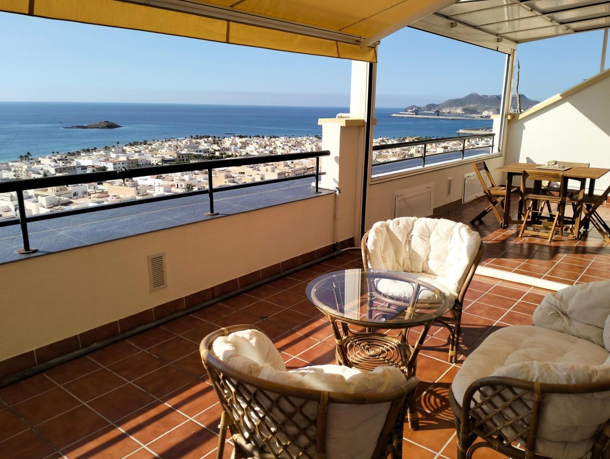 Fabuloso Atico Con Vistas Al Mar Carboneras Exterior photo