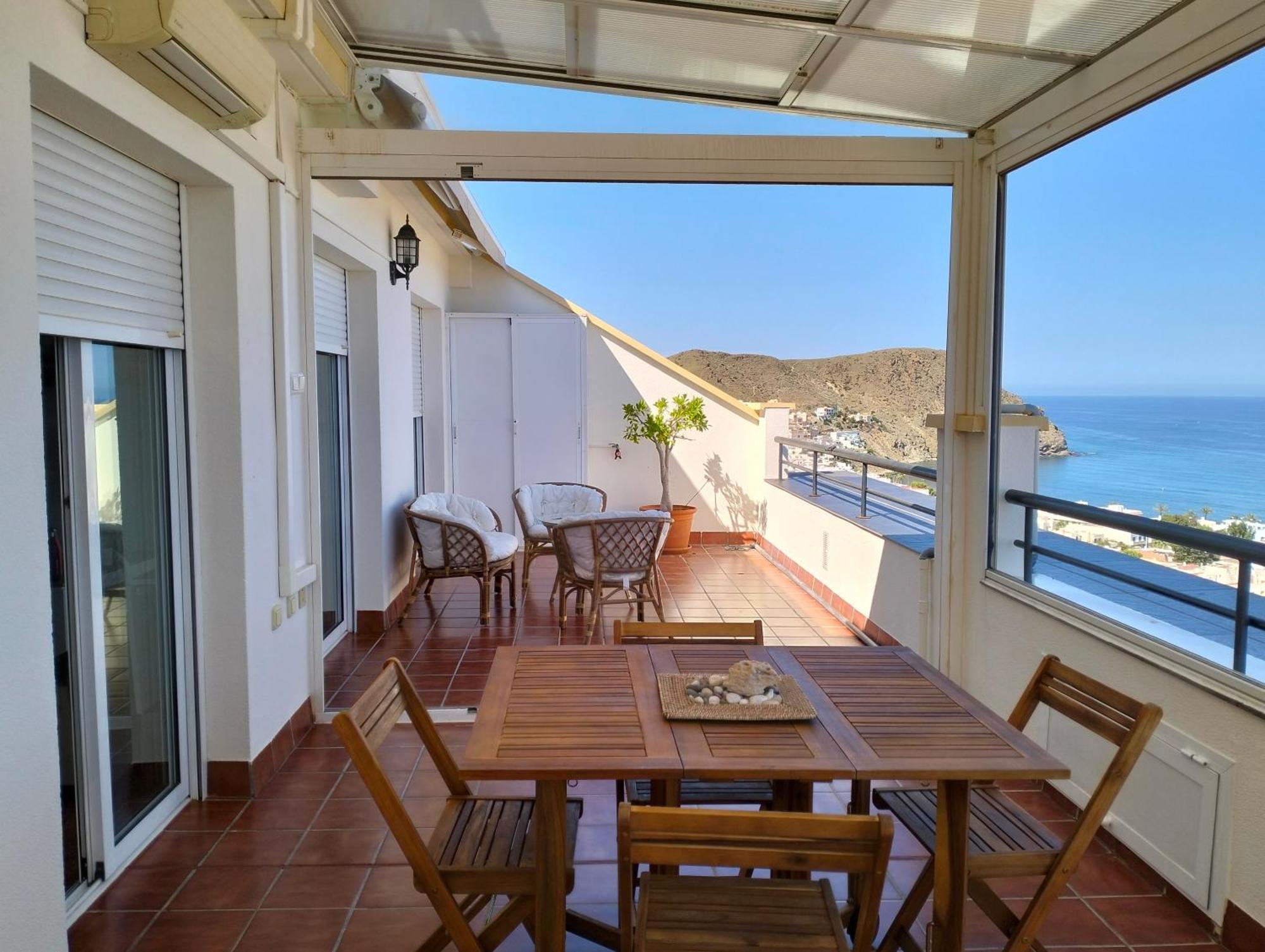 Fabuloso Atico Con Vistas Al Mar Carboneras Exterior photo